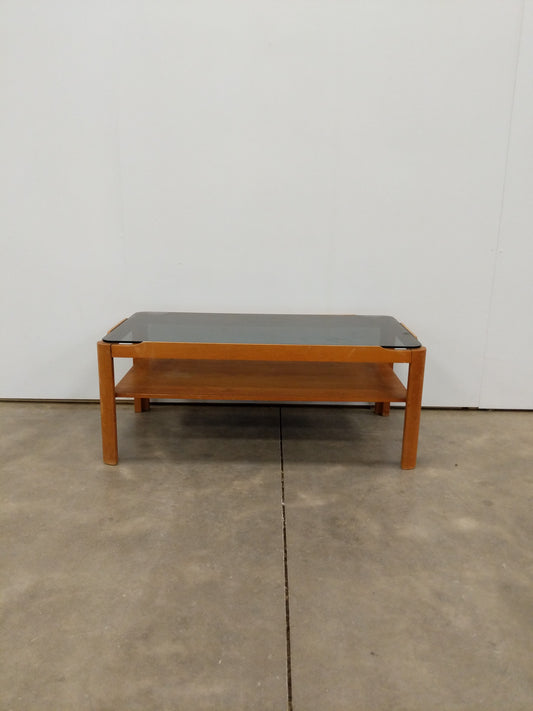 Vintage Mid Century Modern Teak Coffee Table by Myer