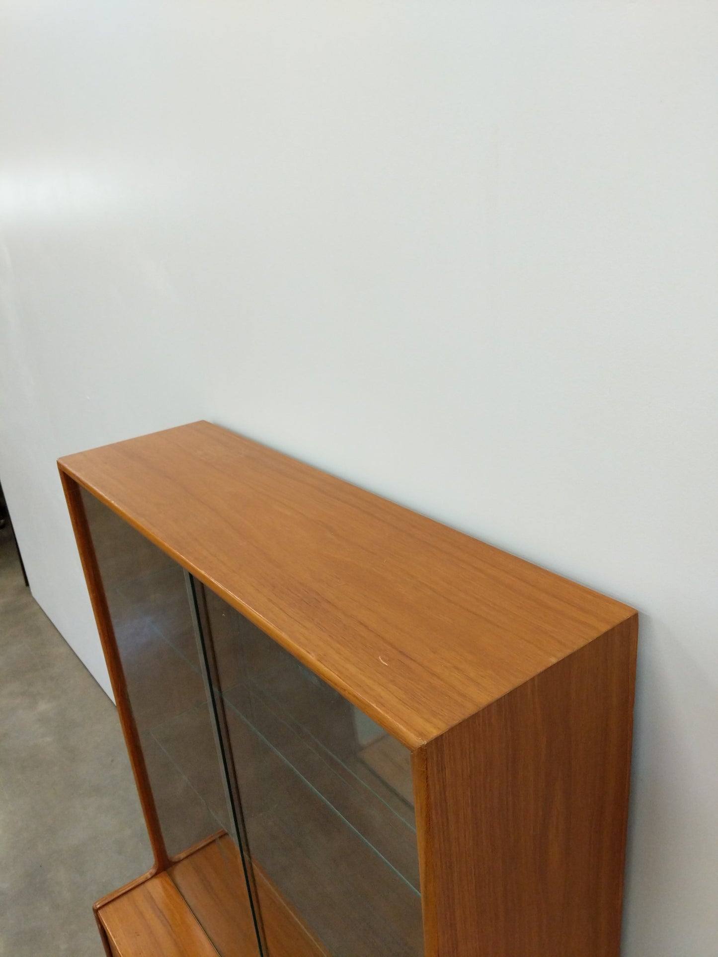 Vintage Mid Century Modern Teak Cabinet by Turnidge of London