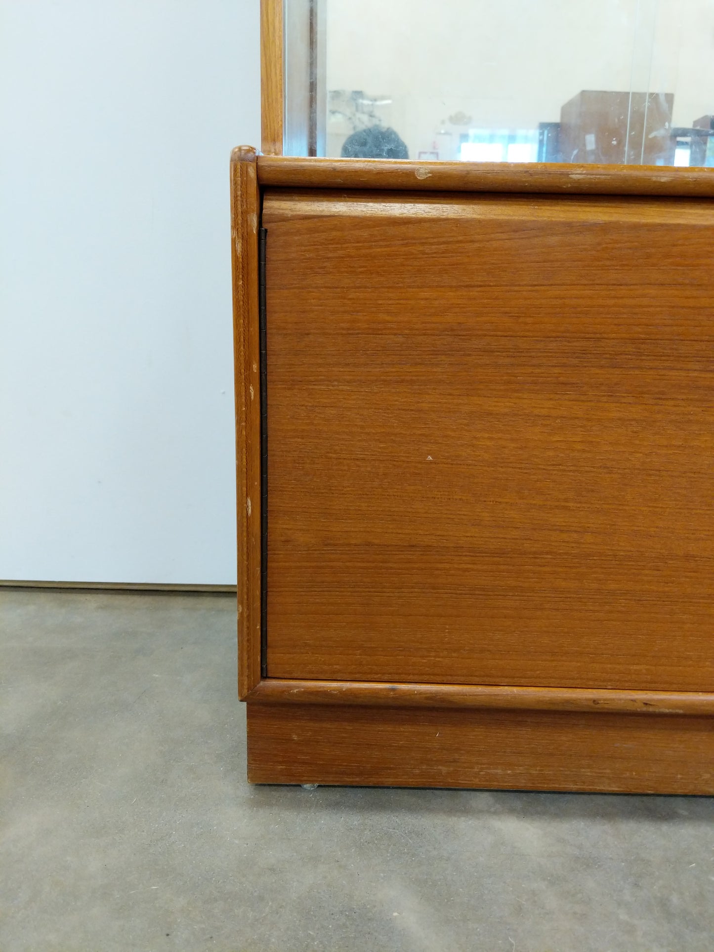 Vintage Mid Century Modern Teak Cabinet by Turnidge of London