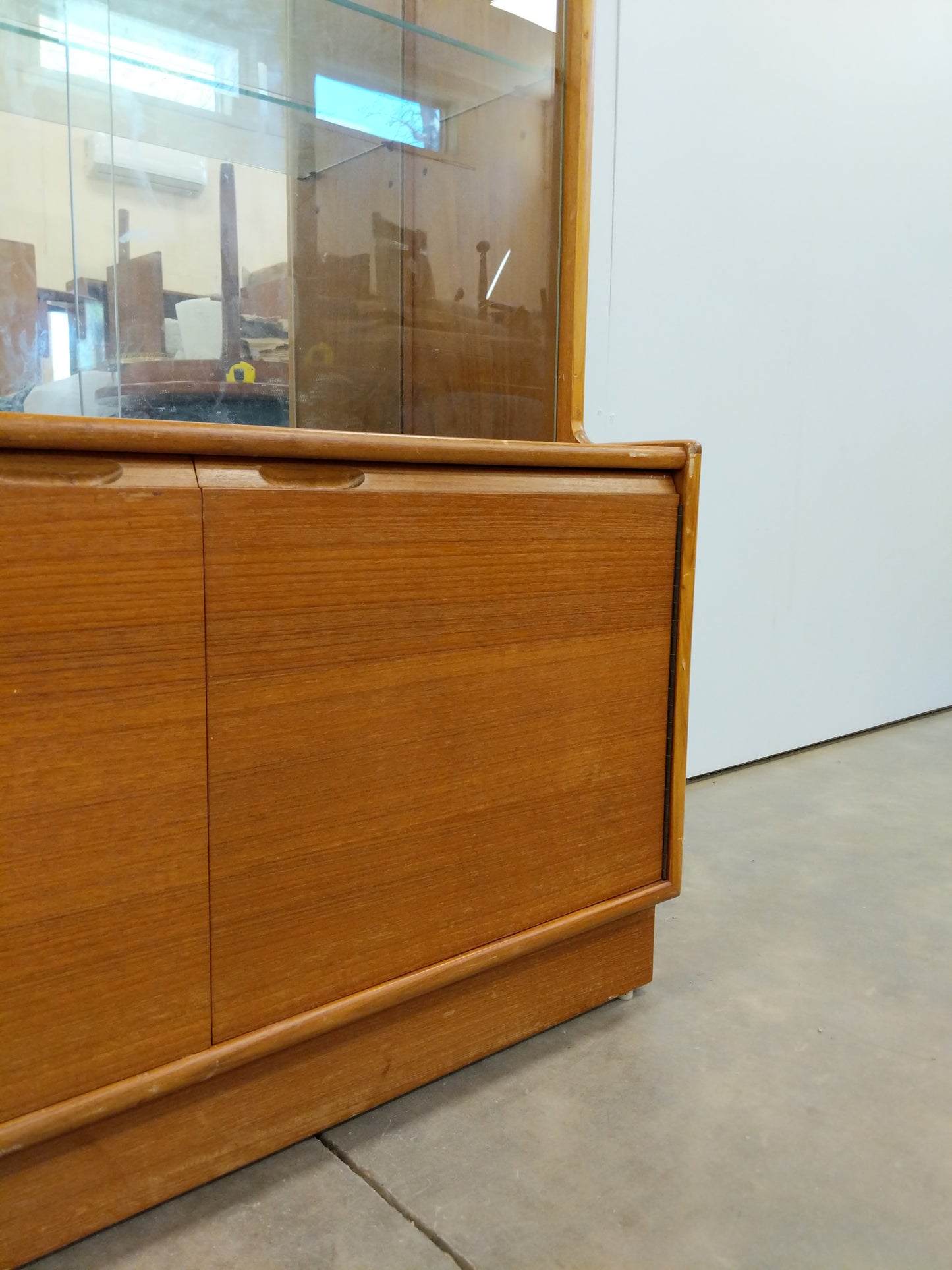 Vintage Mid Century Modern Teak Cabinet by Turnidge of London