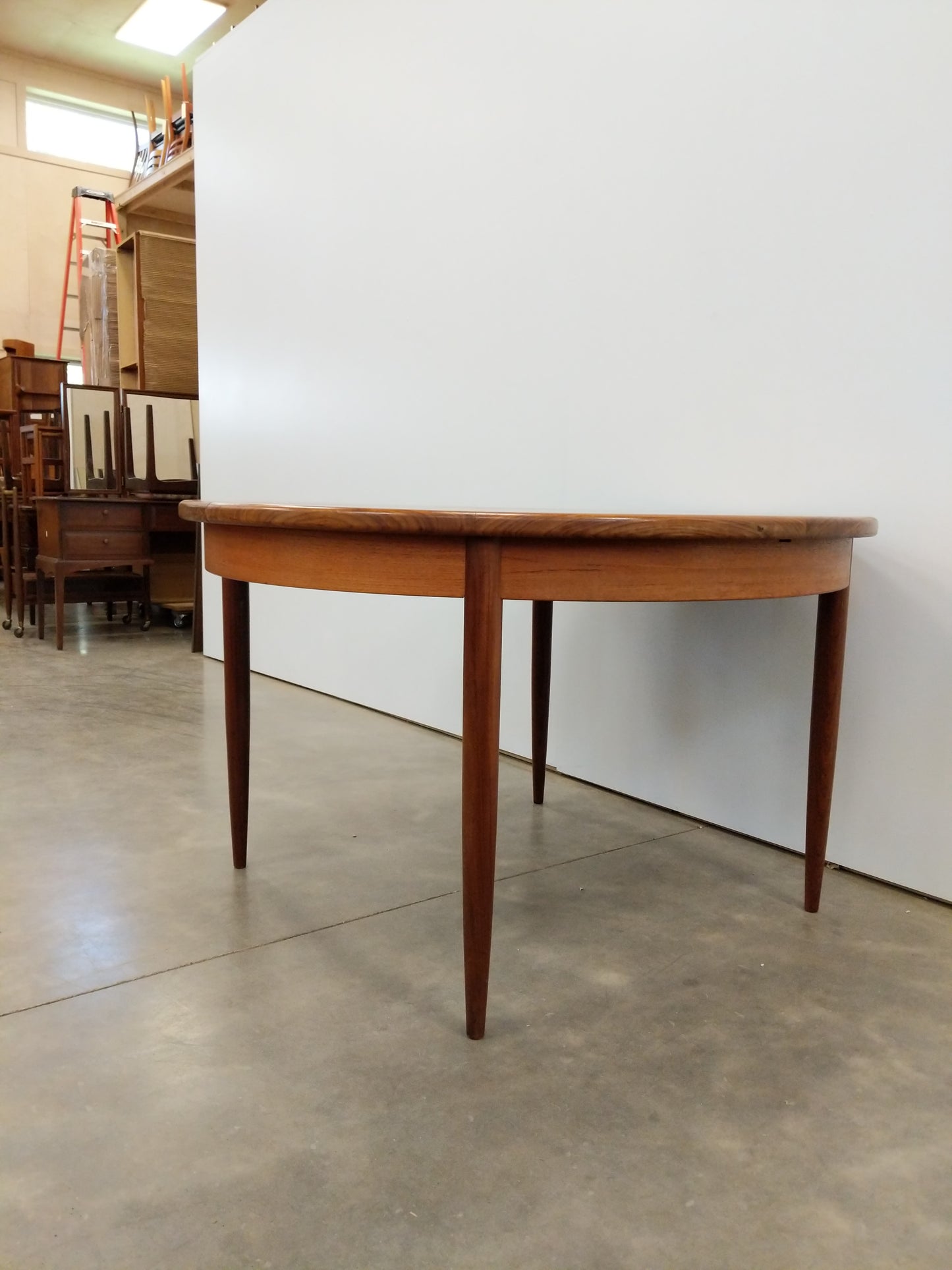 Vintage Mid Century Modern Teak Extendable Dining Table by G Plan