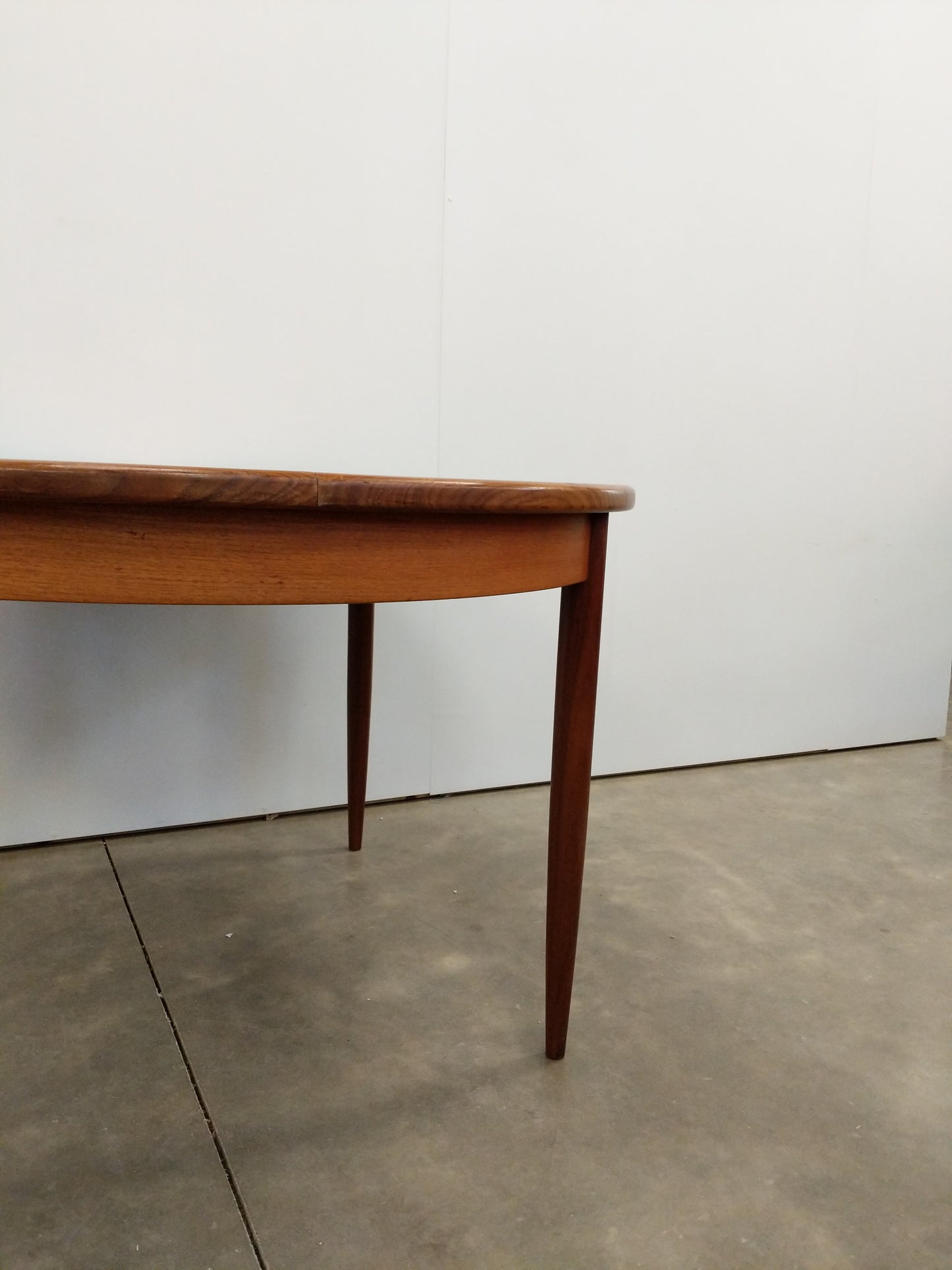 Vintage Mid Century Modern Teak Extendable Dining Table by G Plan
