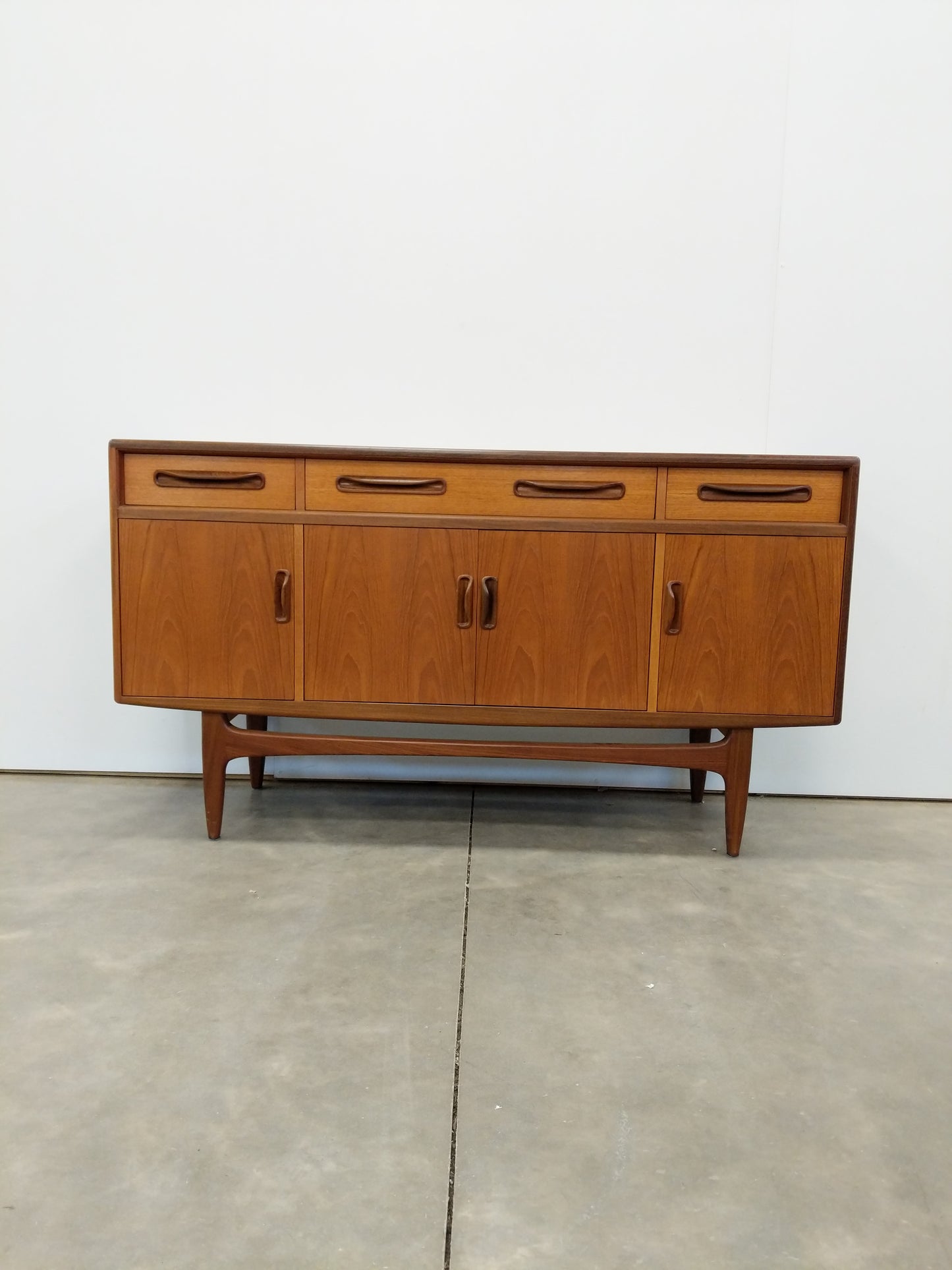 Vintage Mid Century Modern Teak Credenza by G Plan