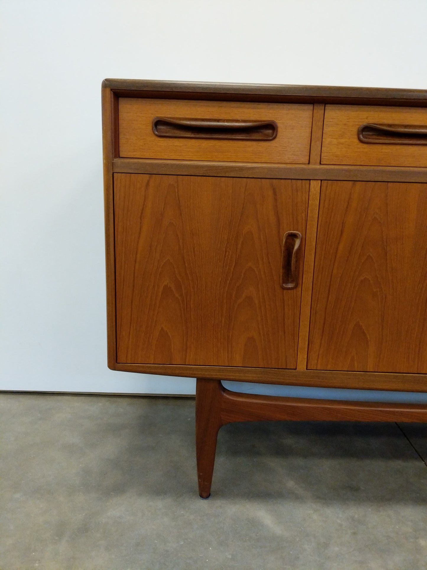 Vintage Mid Century Modern Teak Credenza by G Plan