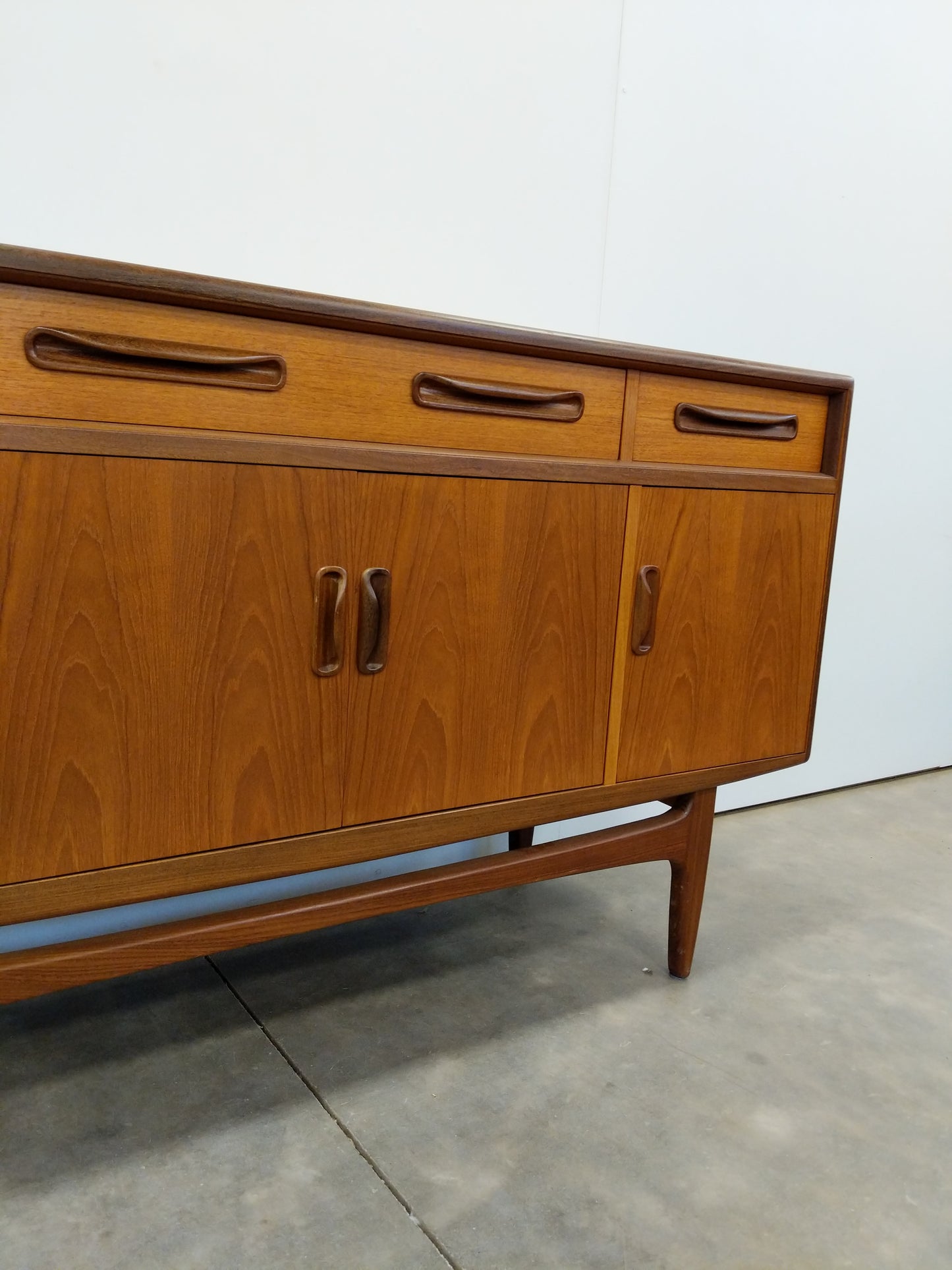 Vintage Mid Century Modern Teak Credenza by G Plan