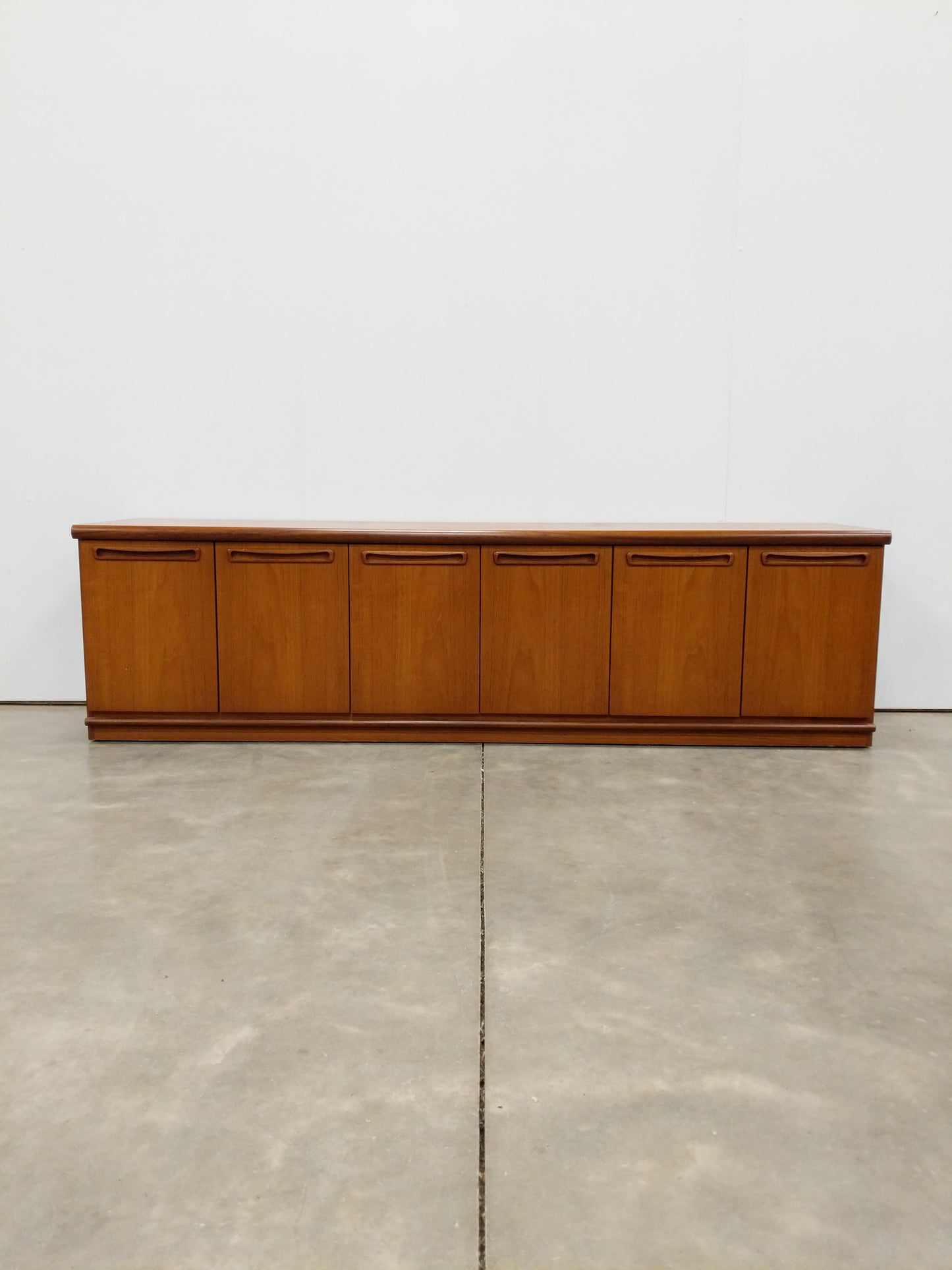 Vintage Mid Century Modern Teak Credenza by Meredew