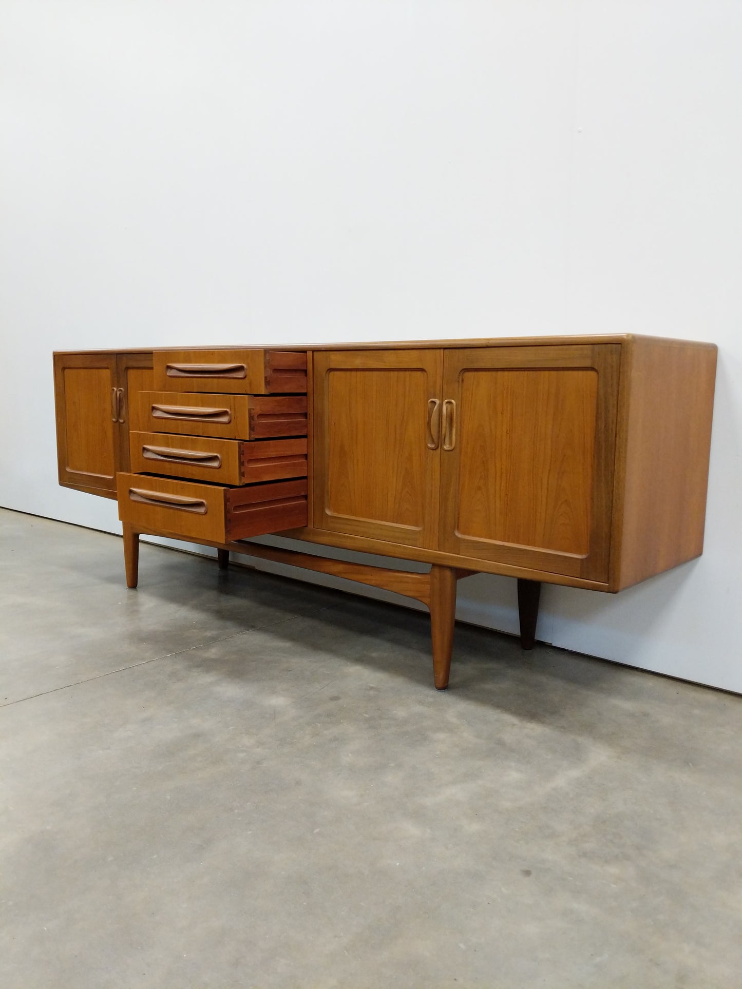 Vintage Mid Century Modern Teak Credenza by G Plan