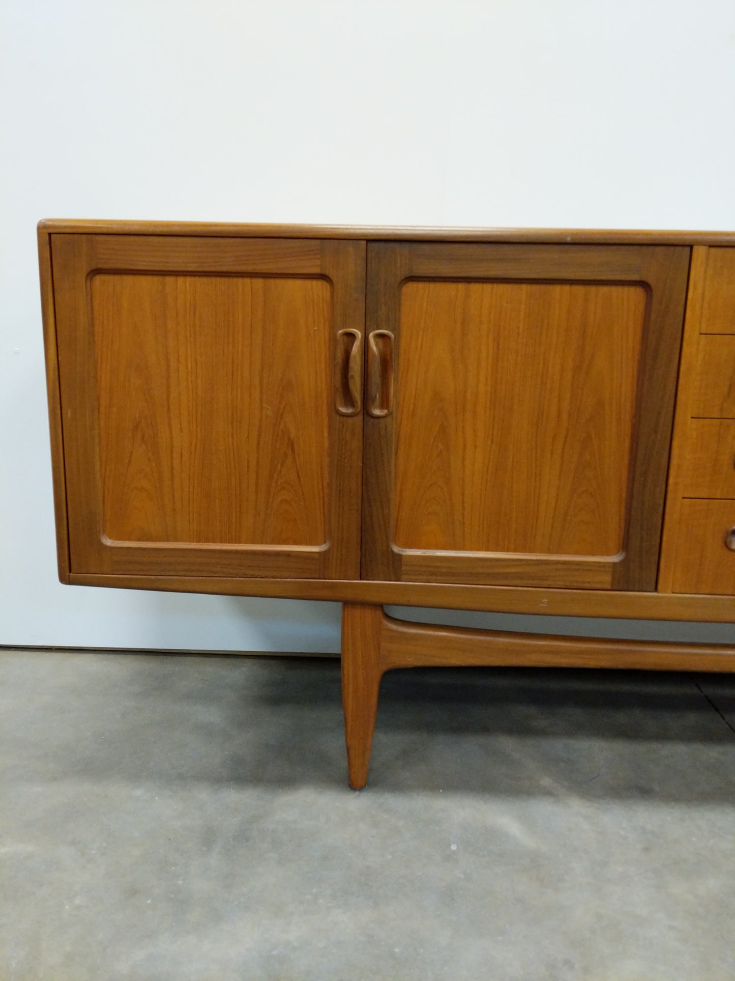 Vintage Mid Century Modern Teak Credenza by G Plan