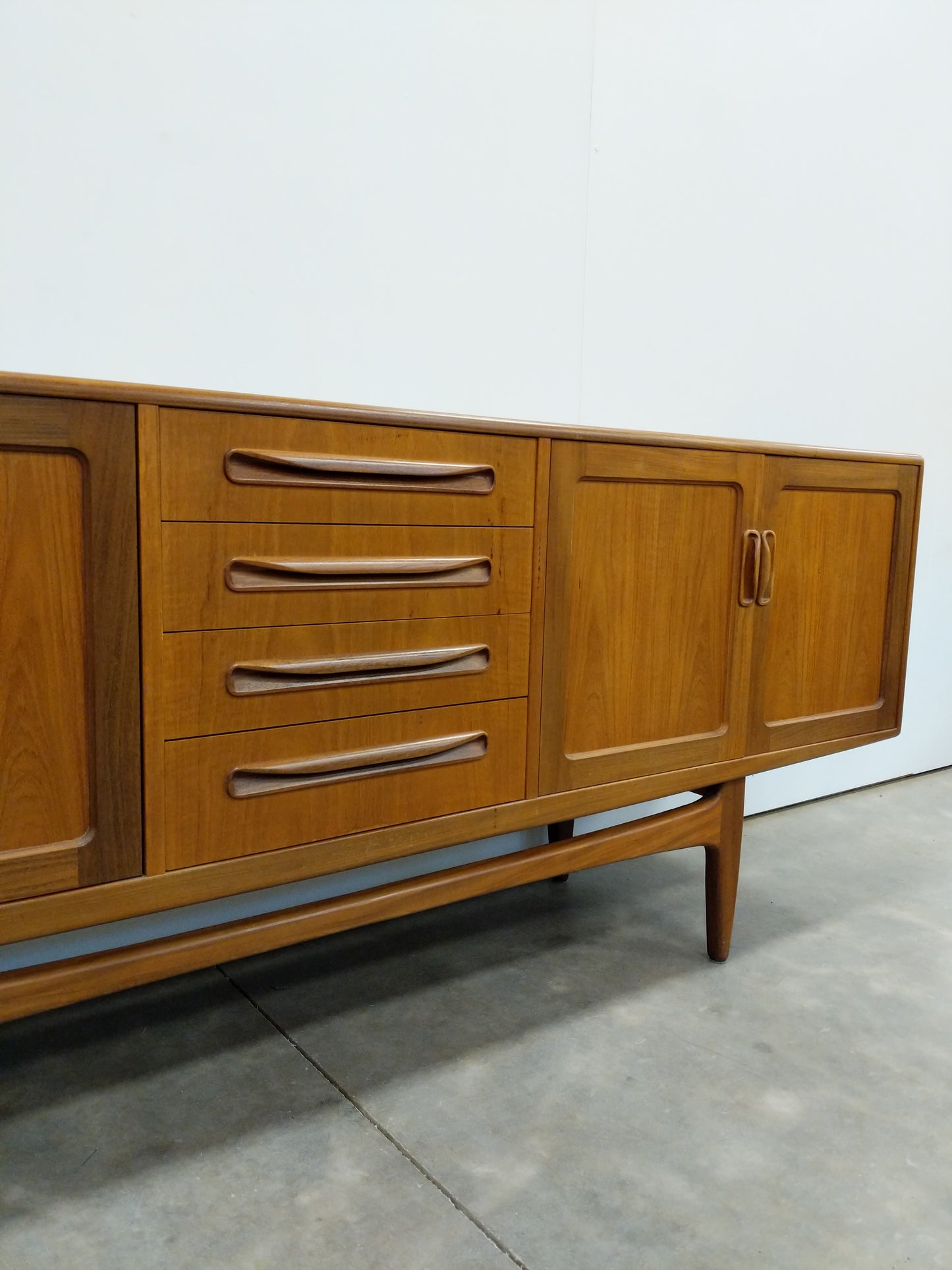 Vintage Mid Century Modern Teak Credenza by G Plan