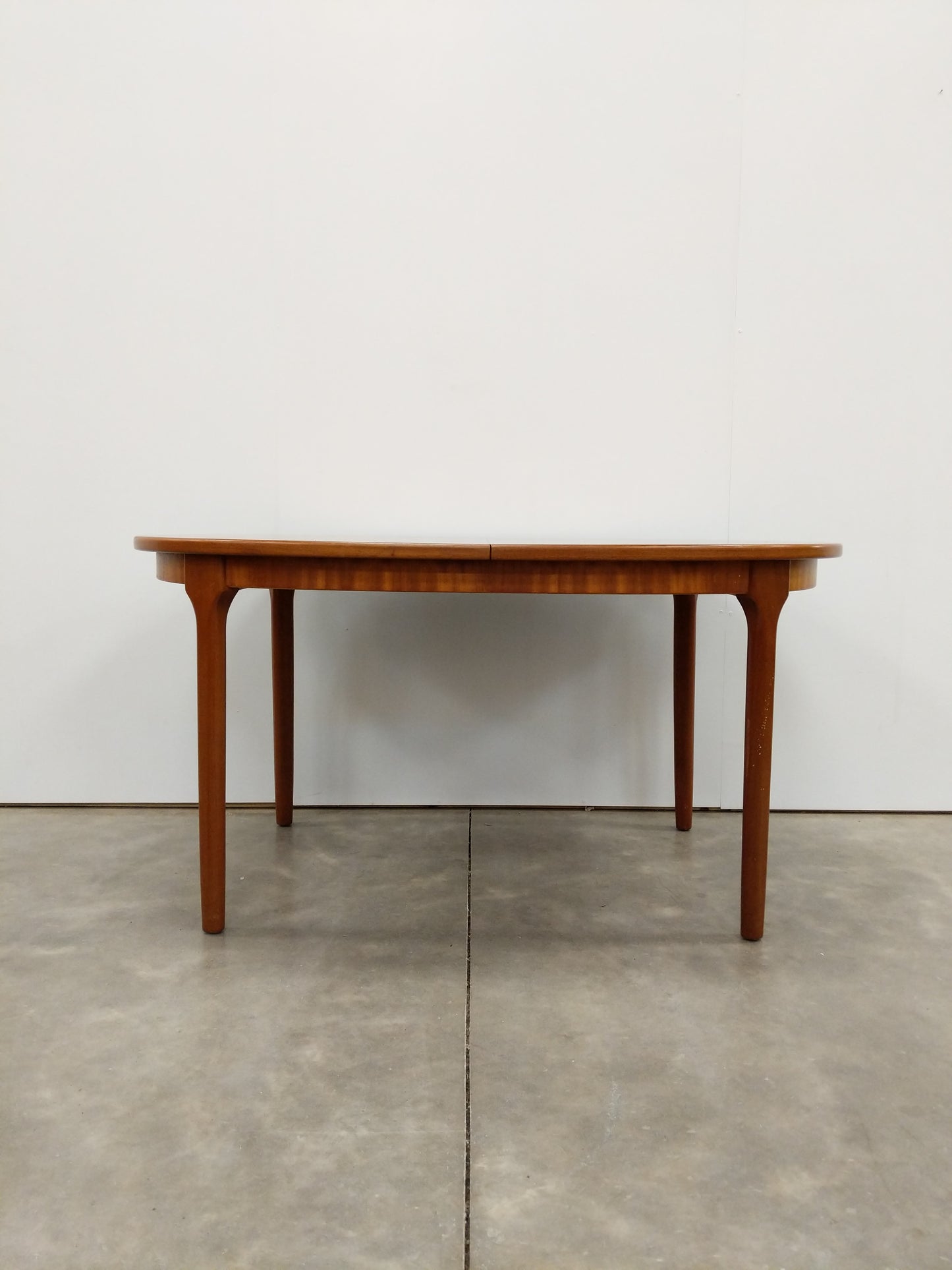 Vintage Mid Century Modern Teak Extendable Dining Table by McIntosh