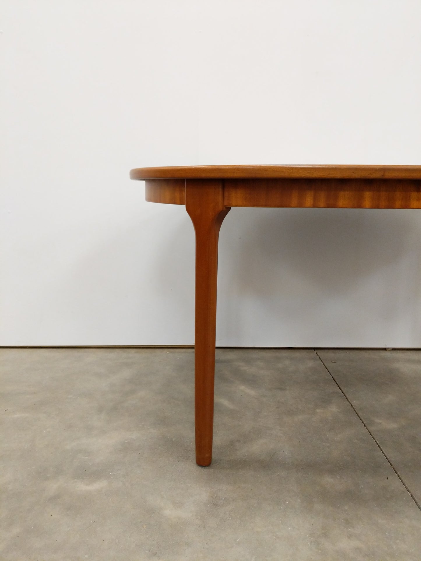 Vintage Mid Century Modern Teak Extendable Dining Table by McIntosh