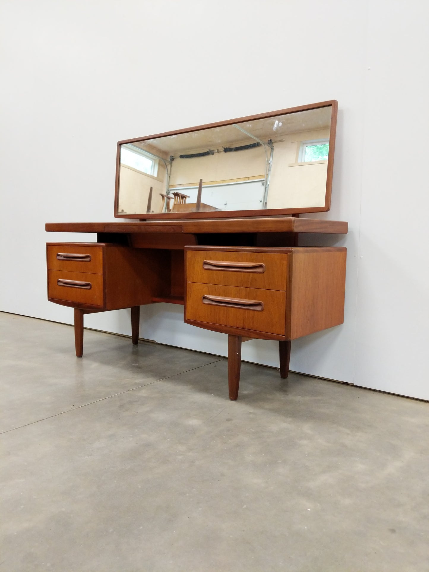 Vintage Mid Century Modern Teak Dressing Table / Desk by G Plan