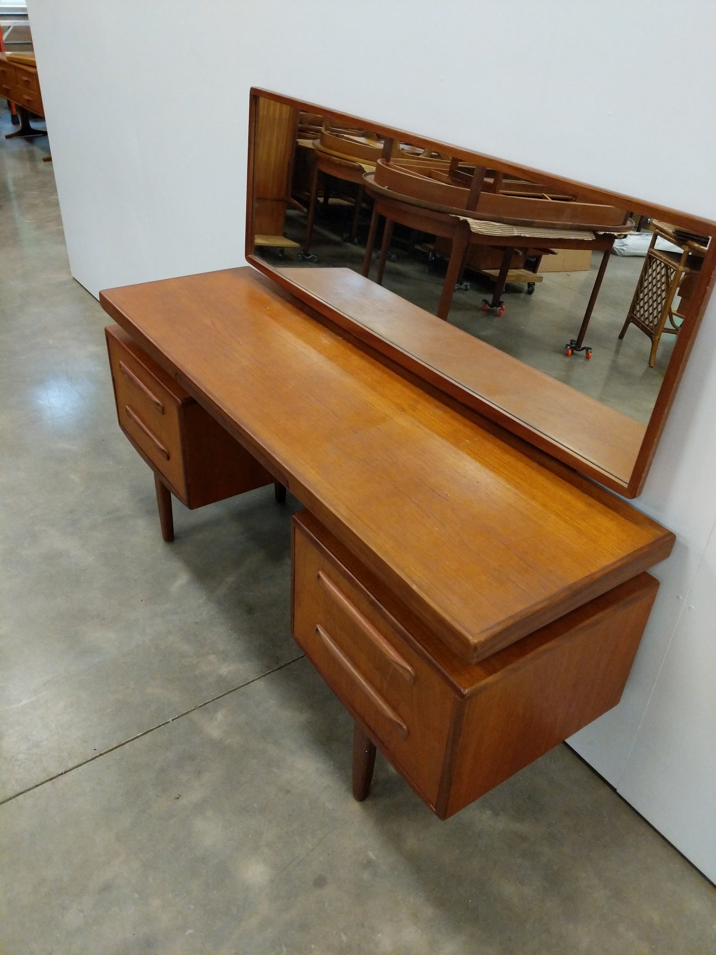 Vintage Mid Century Modern Teak Dressing Table / Desk by G Plan