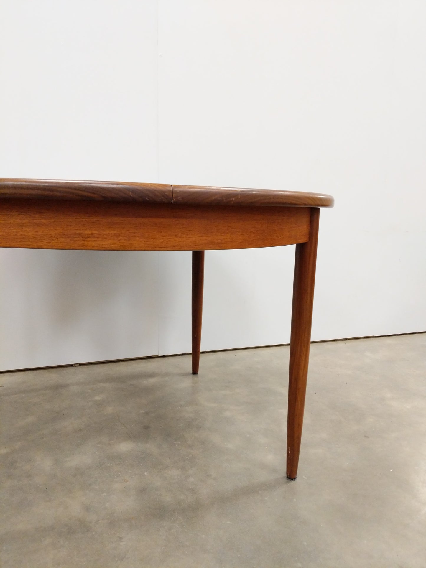 Vintage Mid Century Modern Teak Extendable Dining Table by G Plan