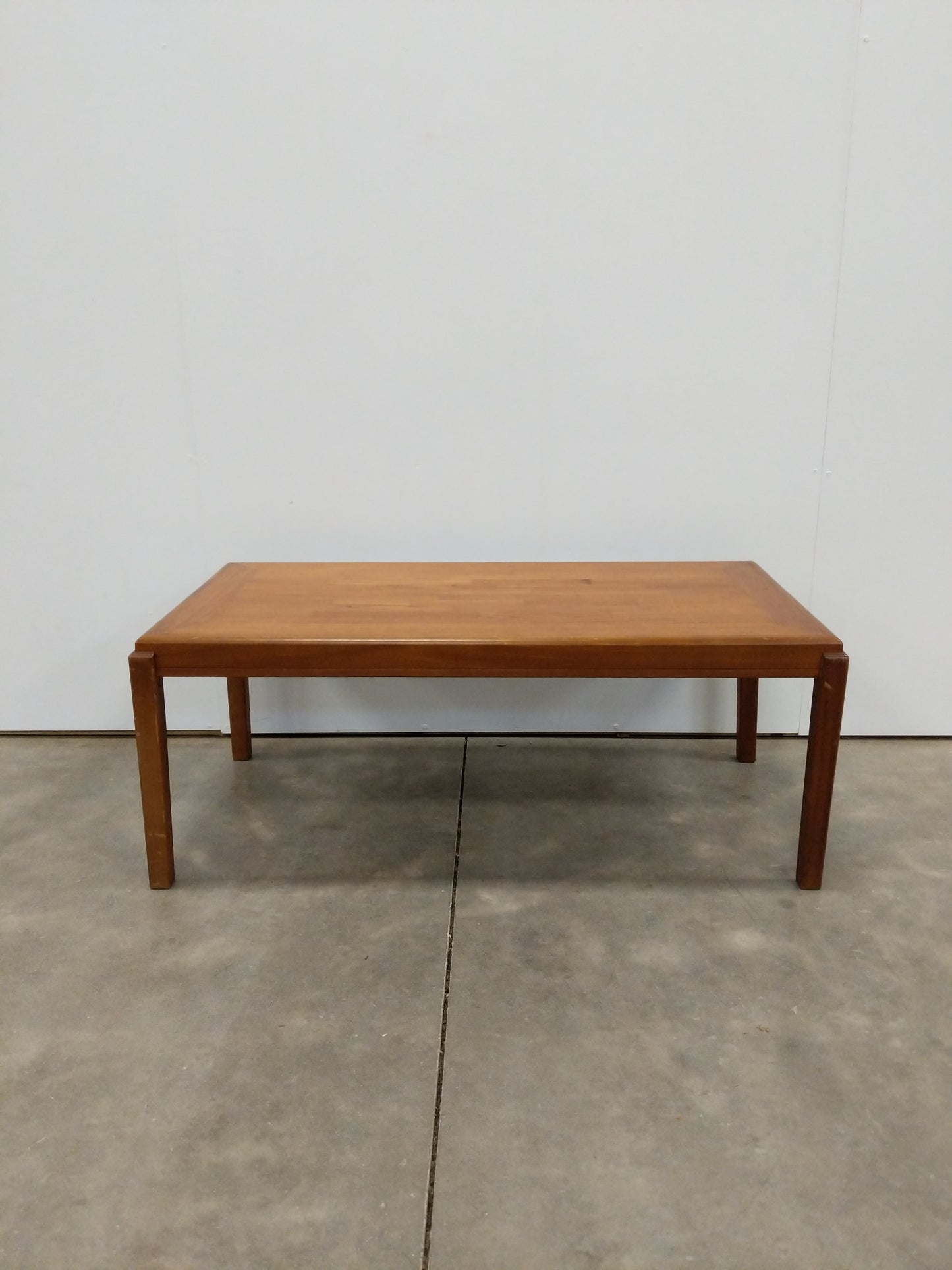 Vintage Mid Century Modern Teak Coffee Table