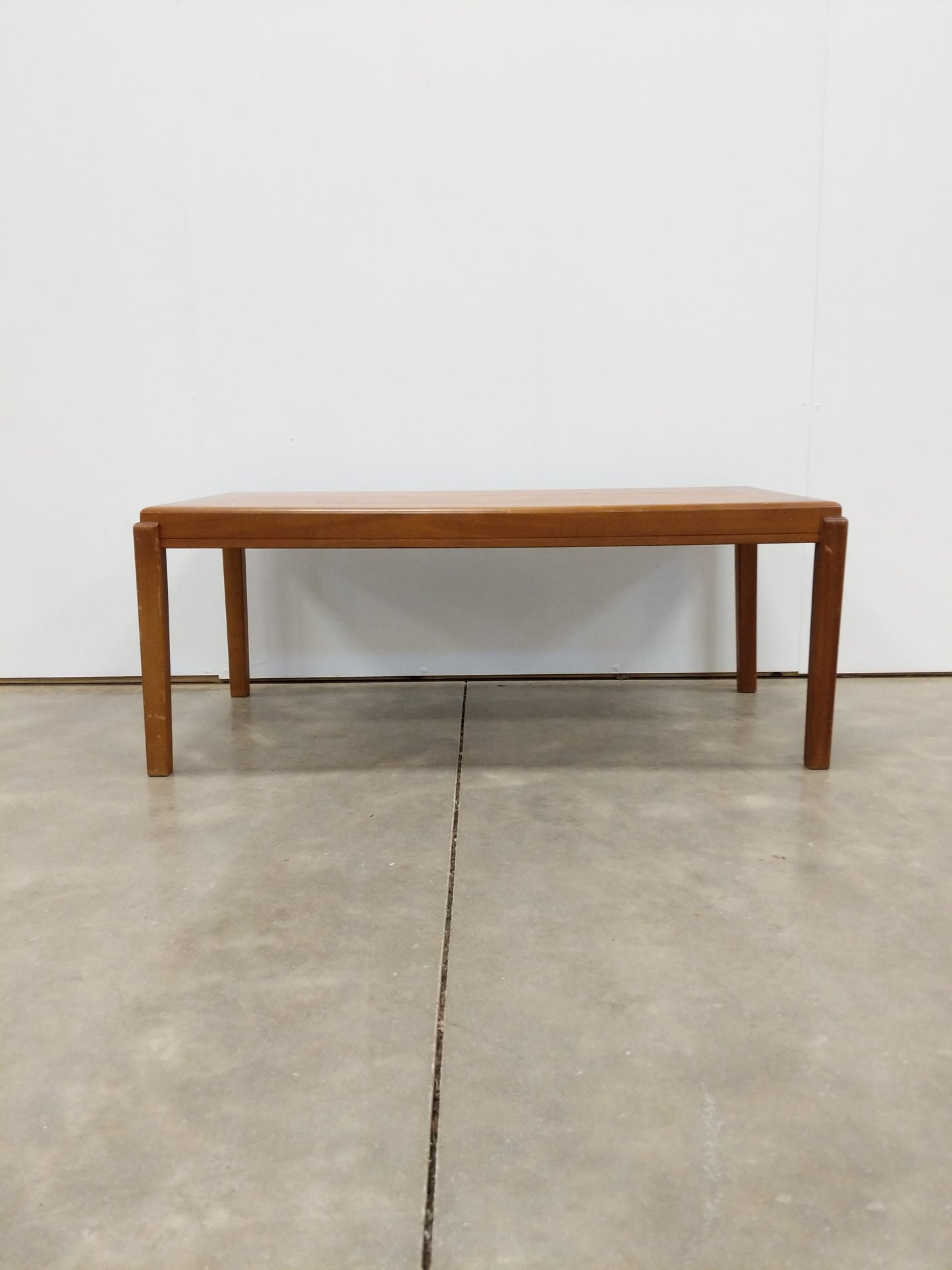 Vintage Mid Century Modern Teak Coffee Table