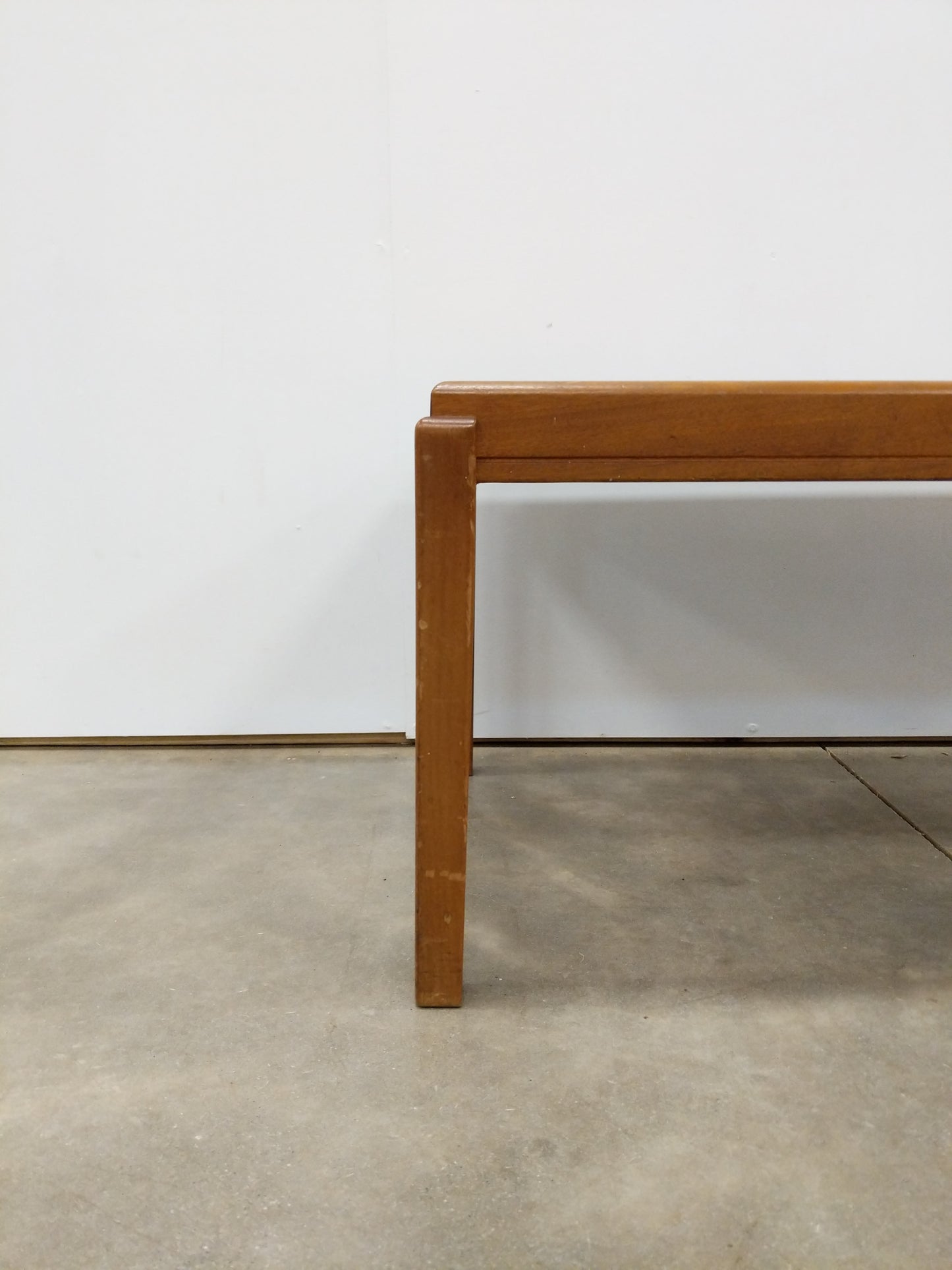 Vintage Mid Century Modern Teak Coffee Table