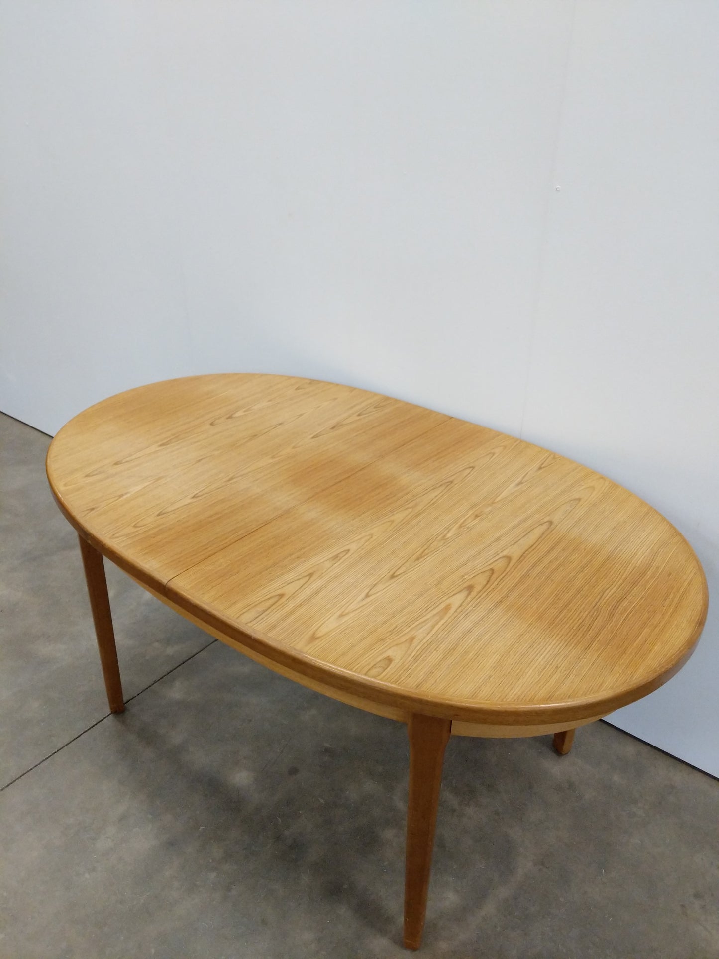 Vintage Mid Century Modern Teak Extendable Dining Table