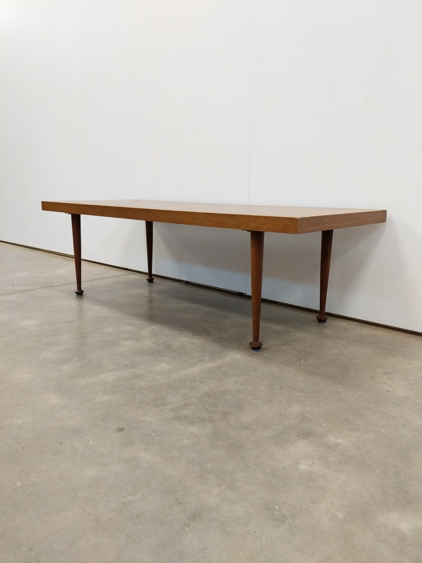 Vintage Mid Century Modern Teak Coffee Table by Meredew