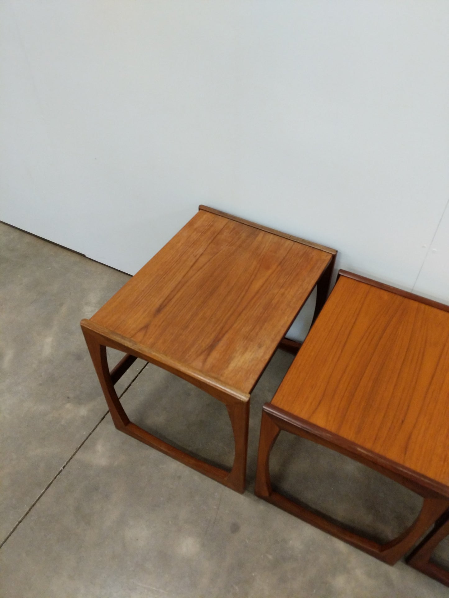 Set of Vintage Mid Century Modern Teak Nesting Tables by G Plan