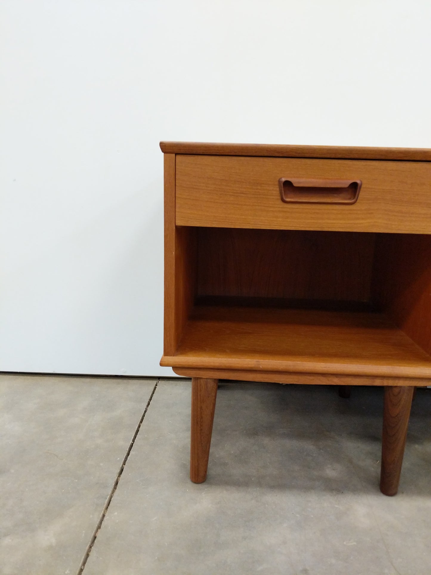 Pair of Vintage Danish Modern Teak Nightstands