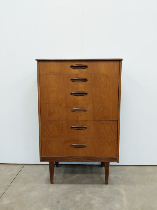 Vintage Mid Century Modern Teak Dresser by Homeworthy