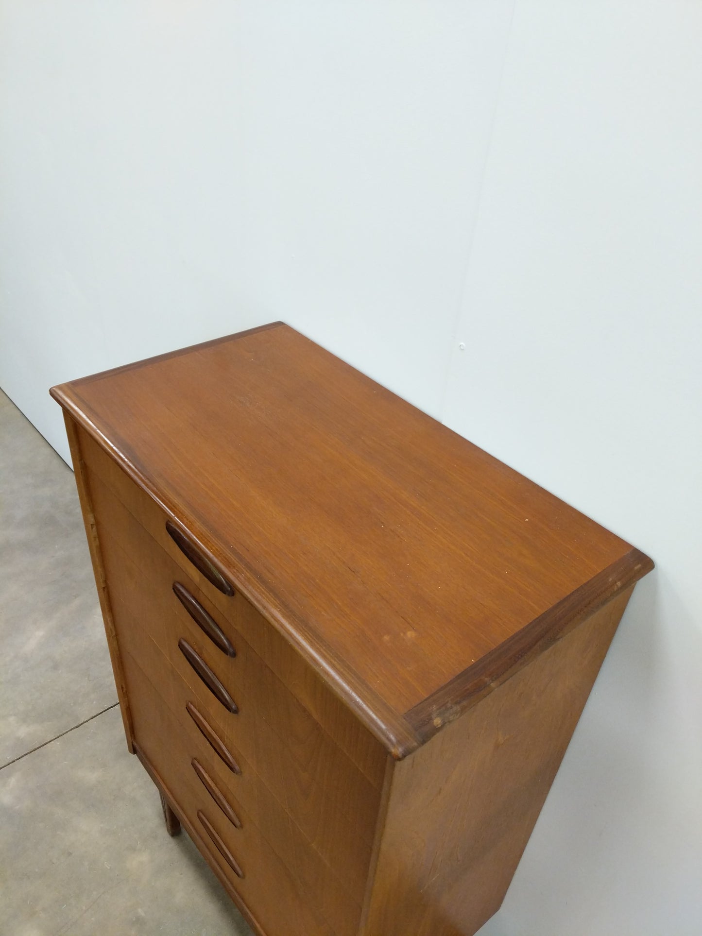 RESERVED - Vintage Mid Century Modern Teak Dresser by Homeworthy