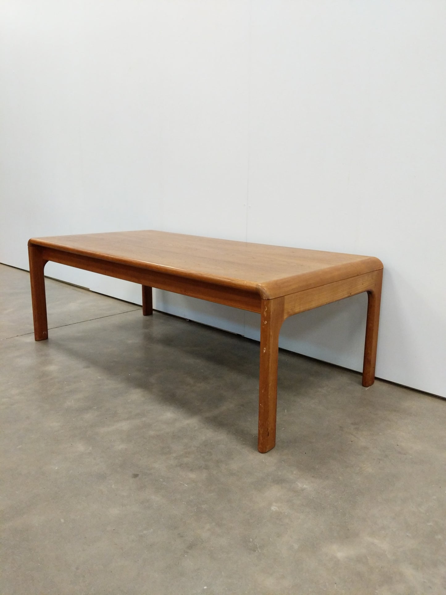 Vintage Mid Century Modern Teak Coffee Table by O'Donnell