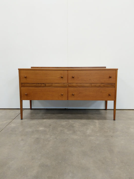 Vintage Mid Century Modern Teak Dresser