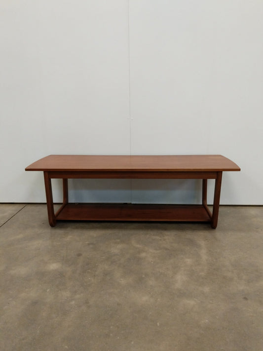 Vintage Mid Century Modern Teak Coffee Table