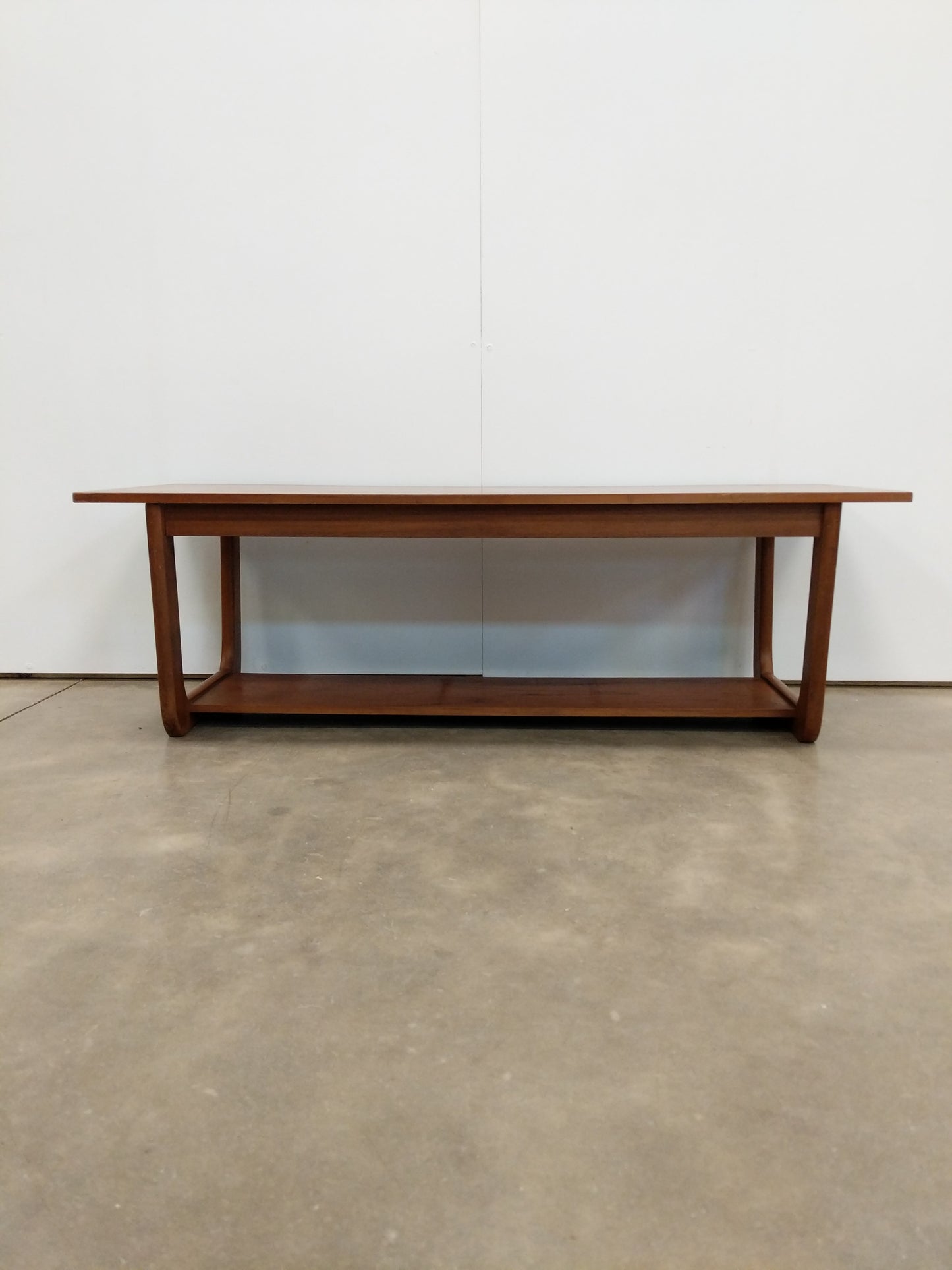 Vintage Mid Century Modern Teak Coffee Table