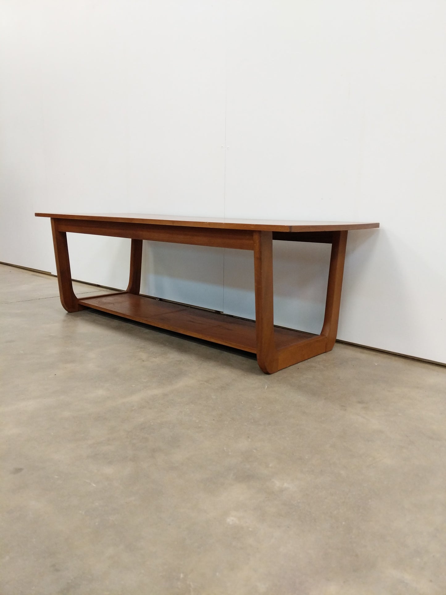 Vintage Mid Century Modern Teak Coffee Table