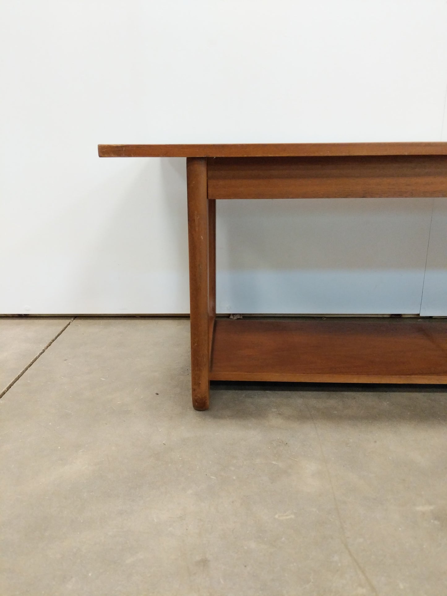 Vintage Mid Century Modern Teak Coffee Table