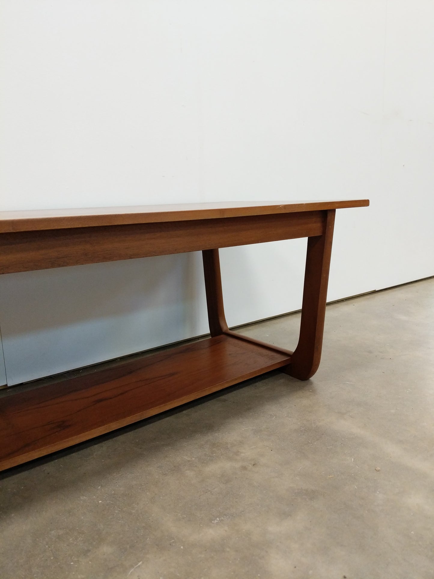 Vintage Mid Century Modern Teak Coffee Table
