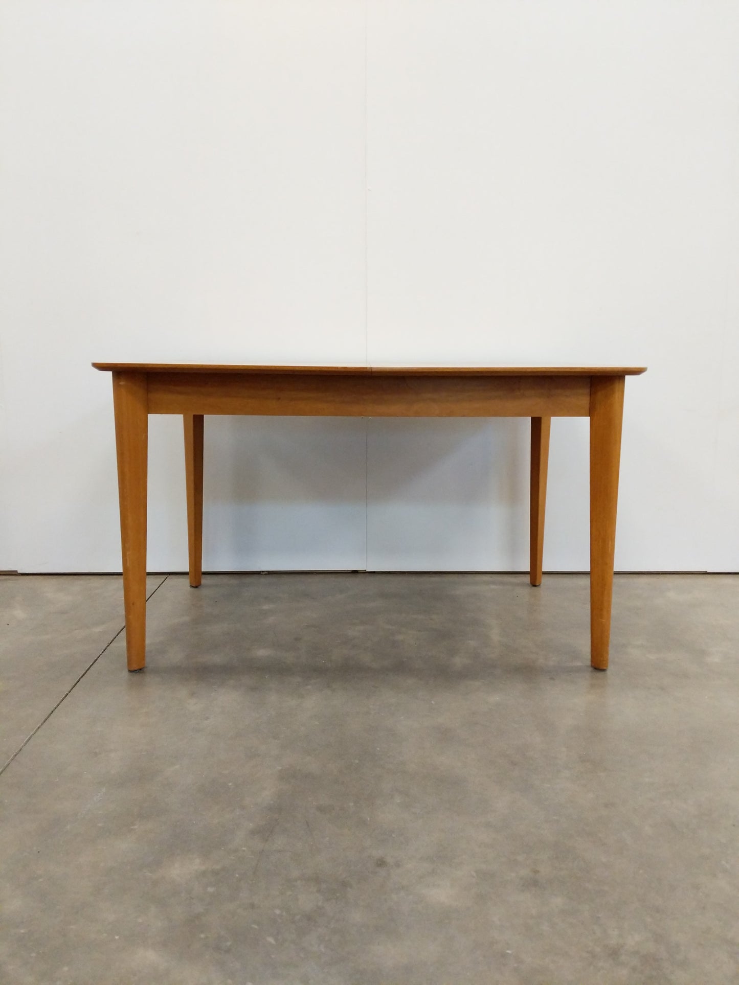 Vintage Mid Century Modern Extendable Dining Table