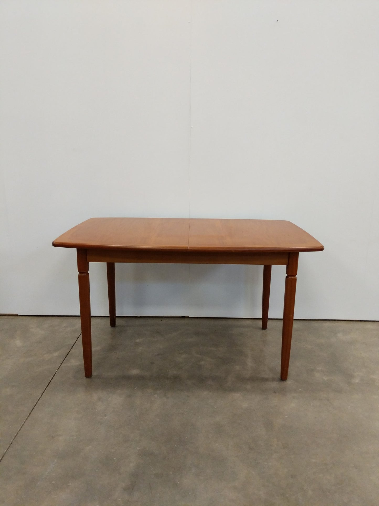 Vintage Mid Century Modern Teak Extendable Dining Table by Meredew