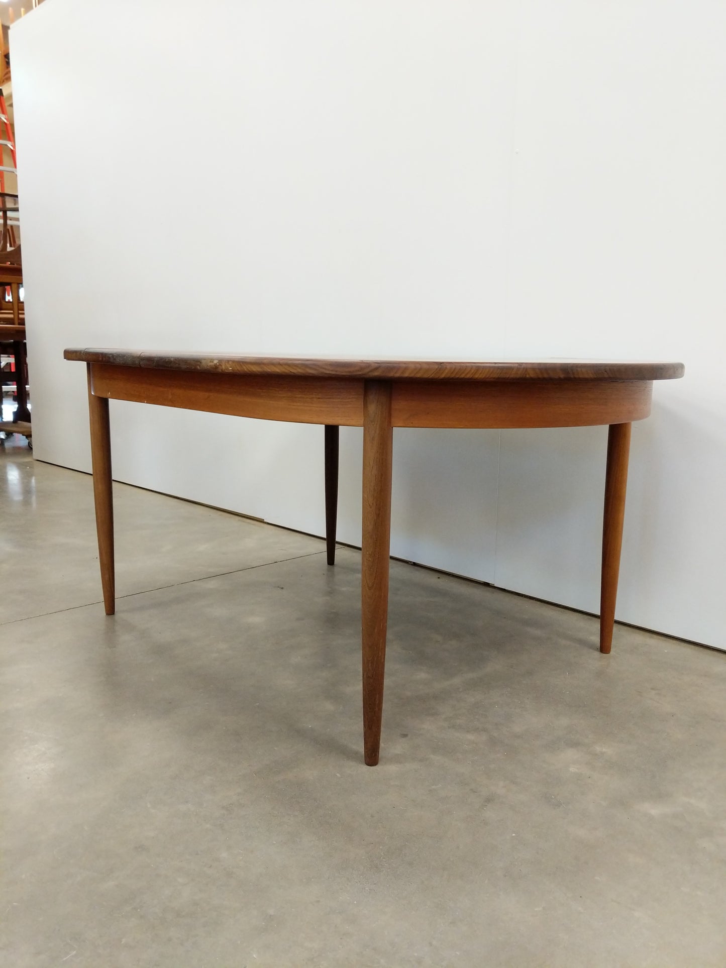 Vintage Mid Century Modern Teak Extendable Dining Table by G Plan