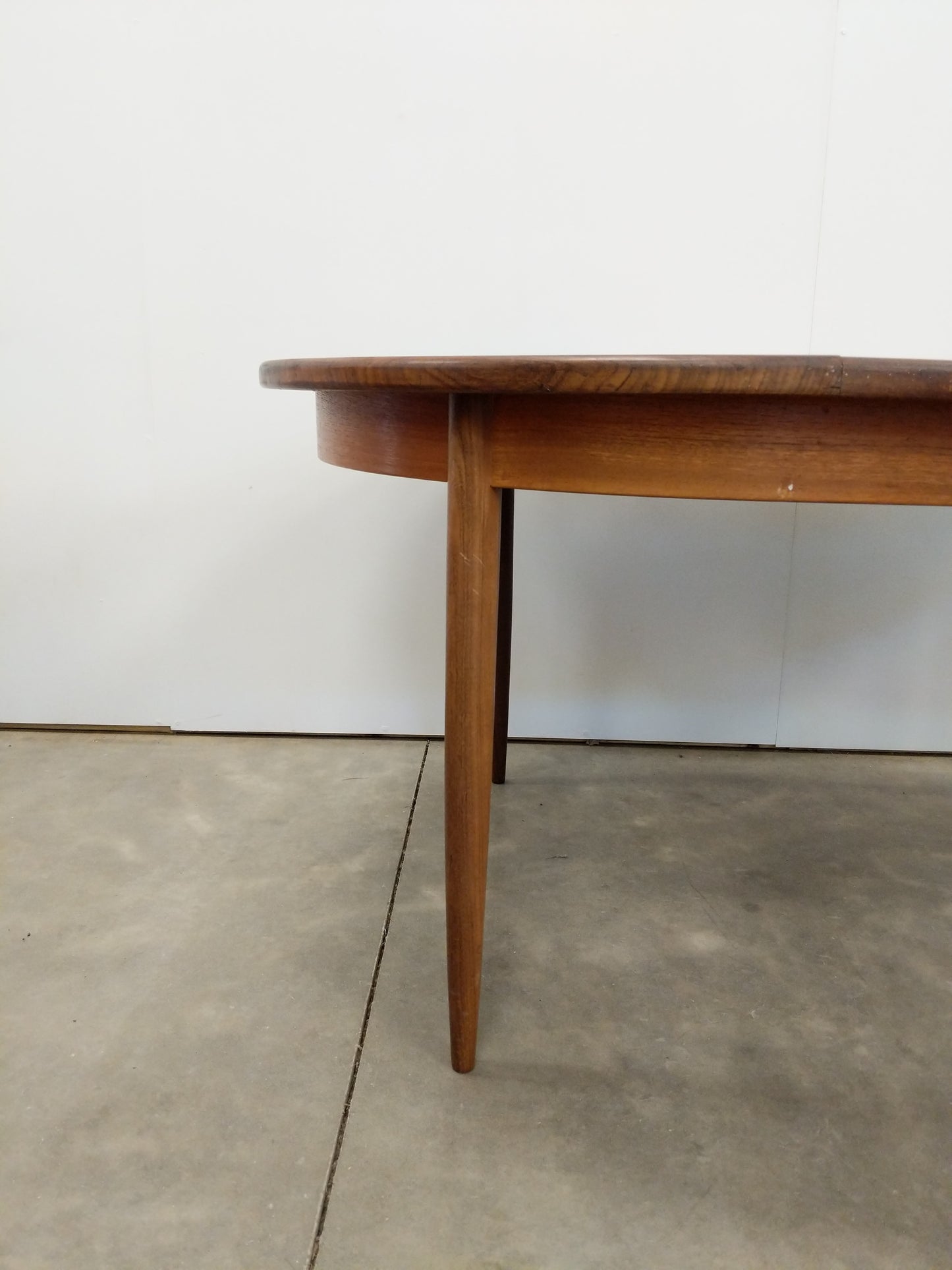 Vintage Mid Century Modern Teak Extendable Dining Table by G Plan