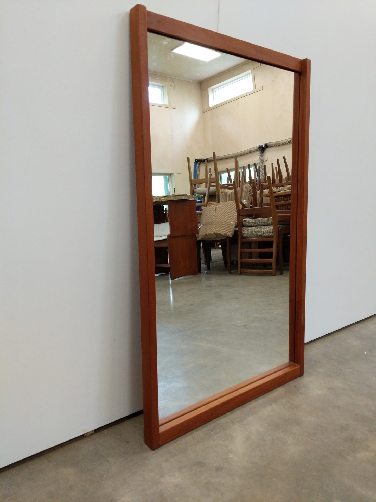 Vintage Danish Modern Teak Mirror