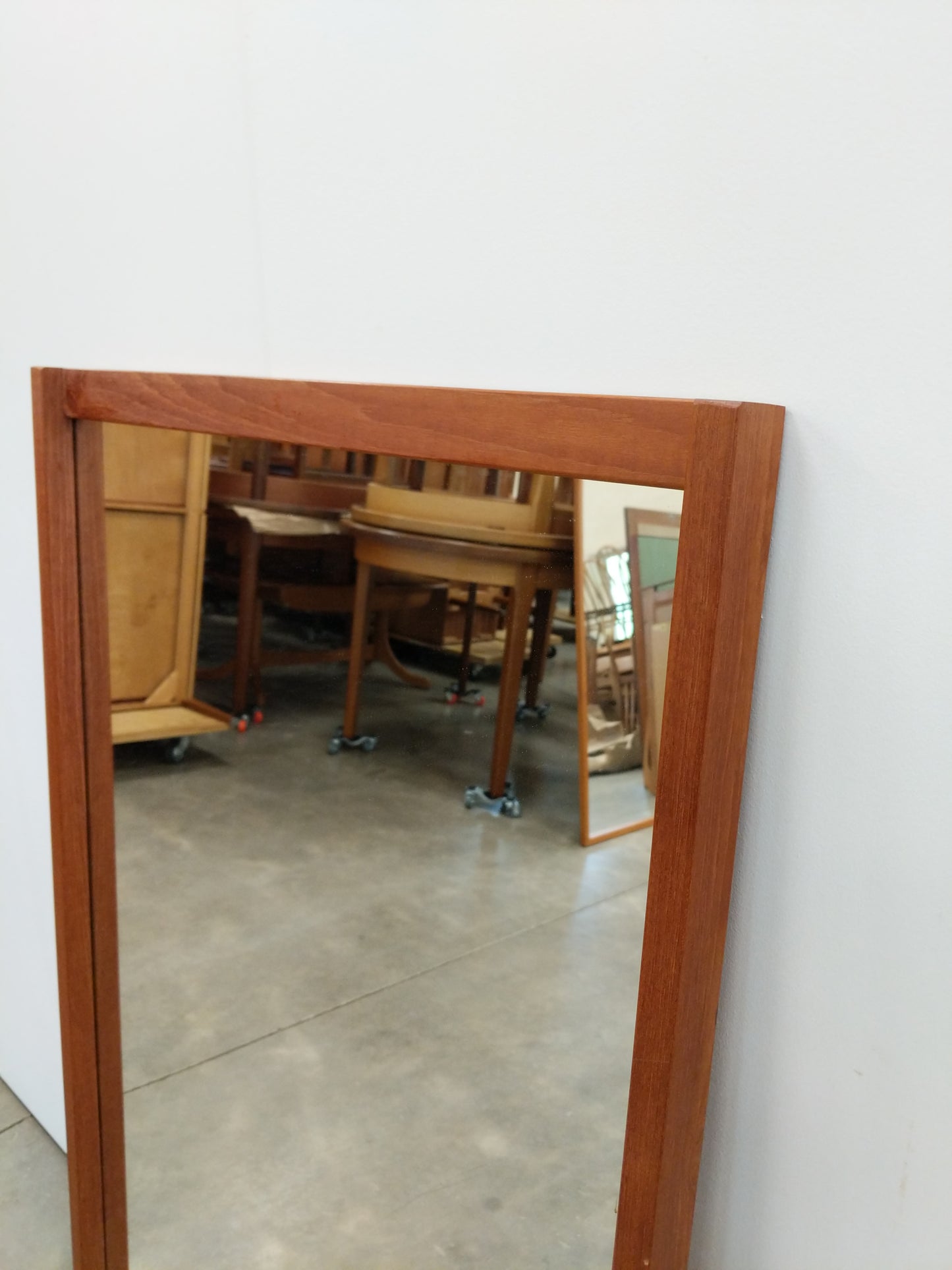 Vintage Danish Modern Teak Mirror