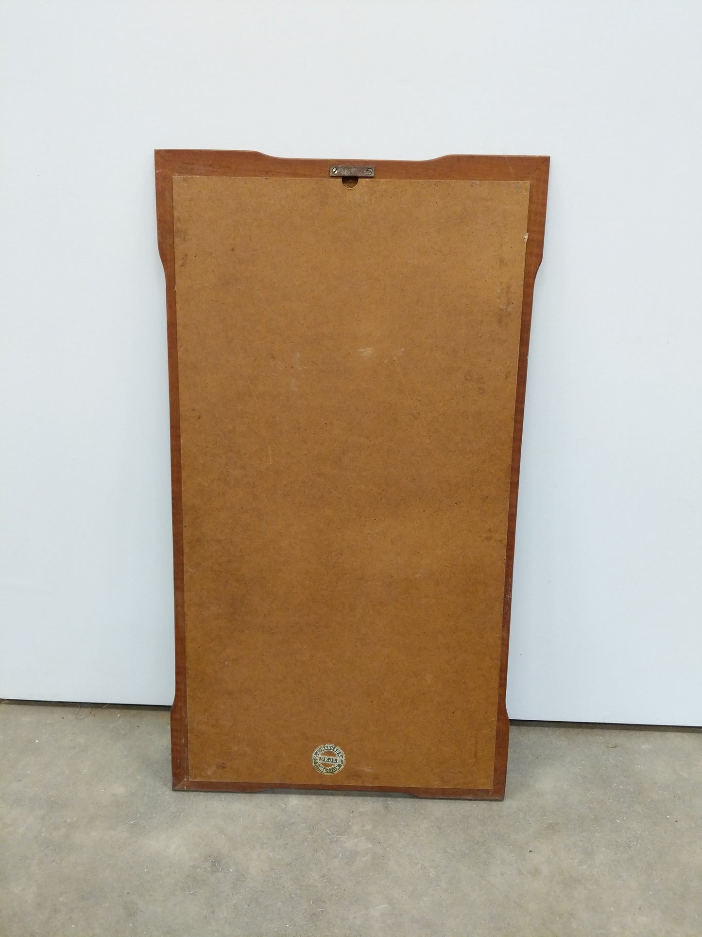 Vintage Danish Modern Teak Mirror by Johansen