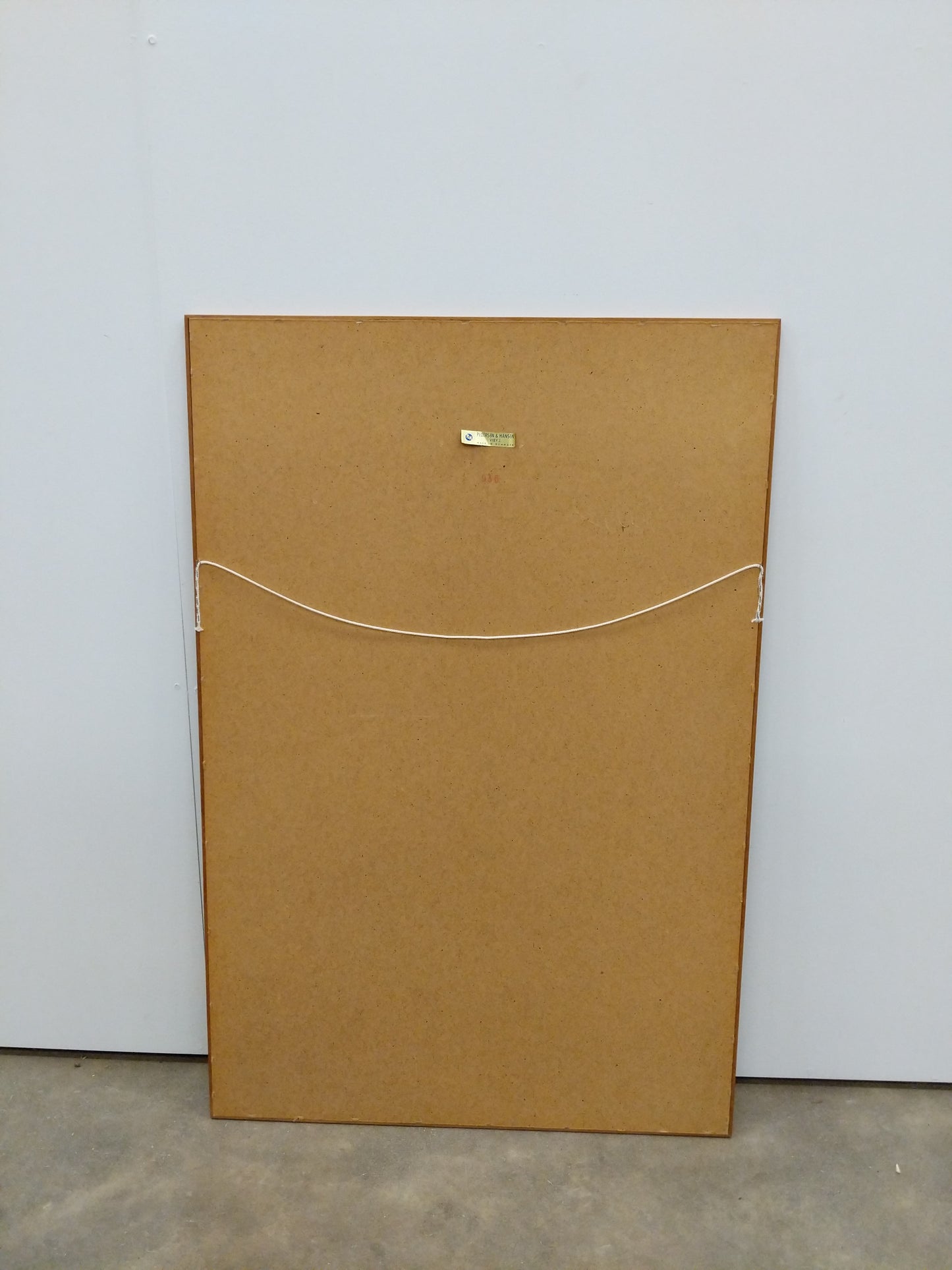 Vintage Danish Modern Teak Mirror by Pedersen & Hansen