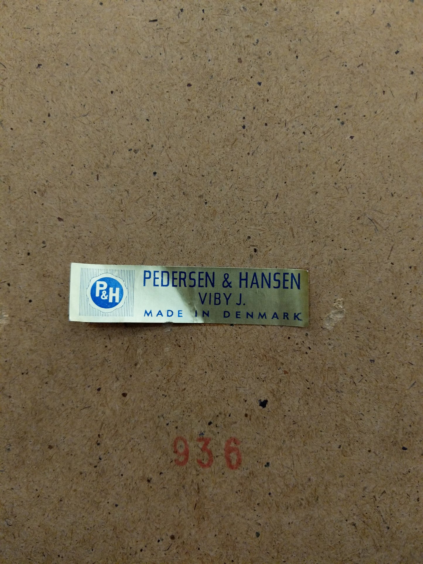 Vintage Danish Modern Teak Mirror by Pedersen & Hansen