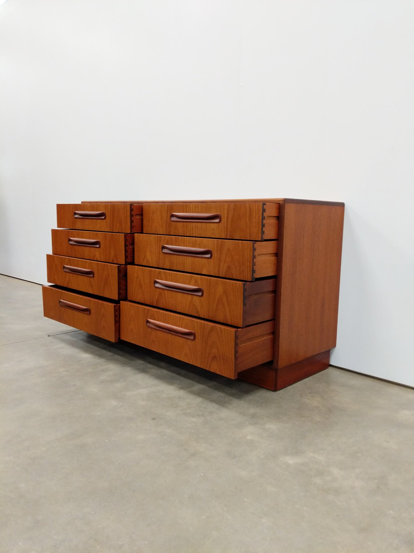 Vintage Mid Century Modern Teak Dresser by G Plan