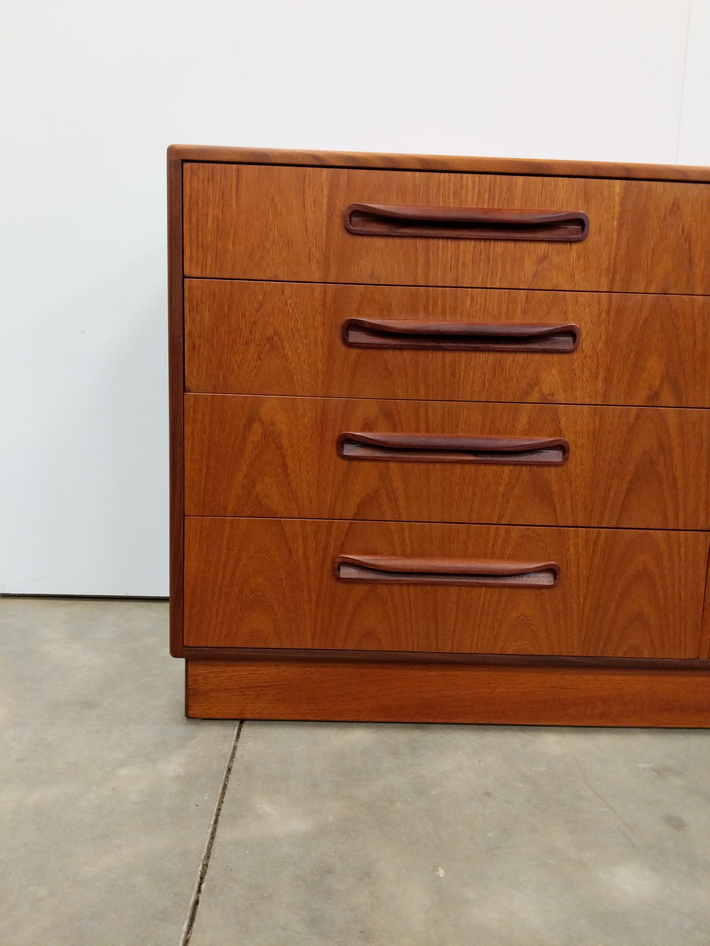 Vintage Mid Century Modern Teak Dresser by G Plan