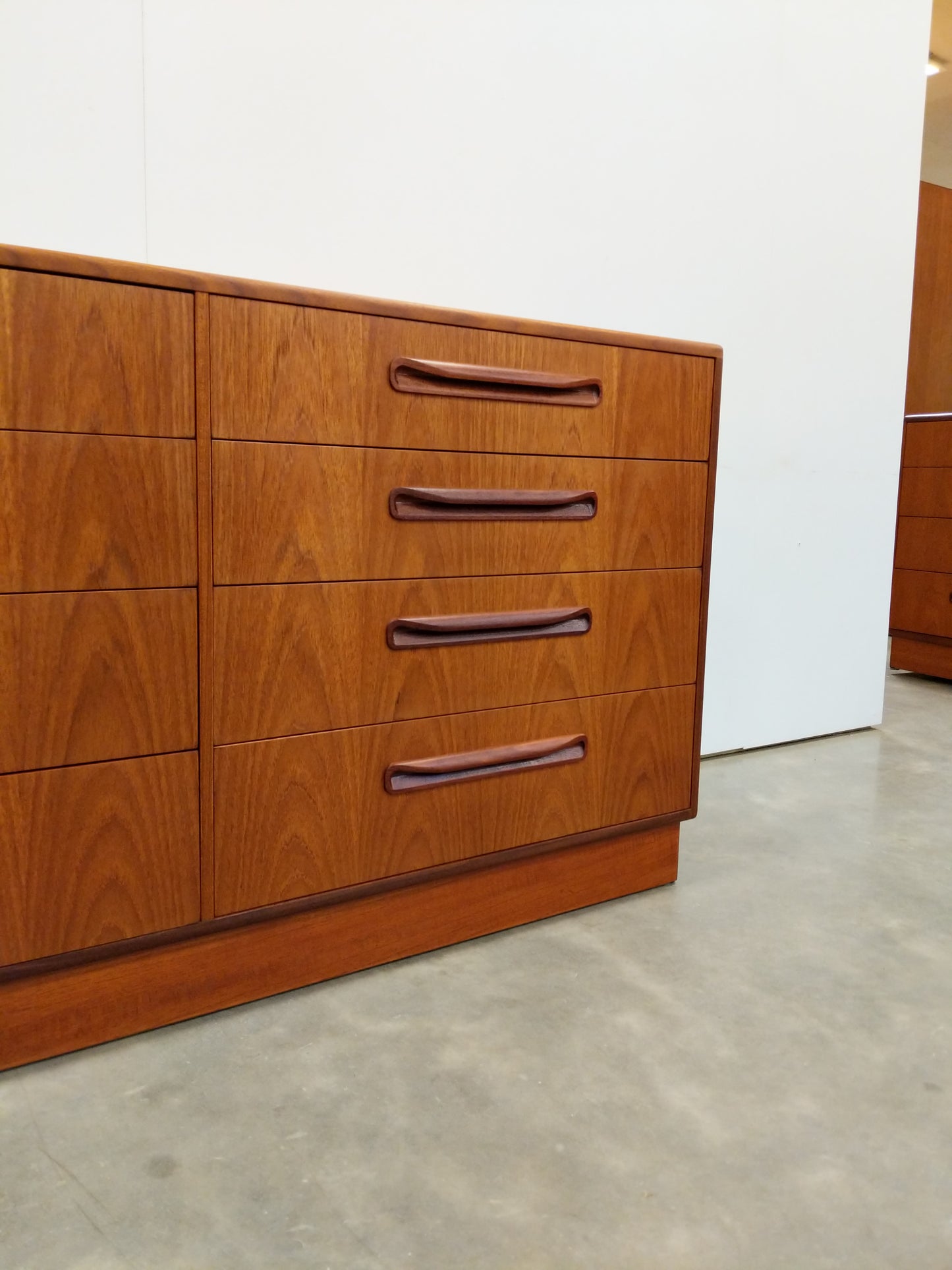 Vintage Mid Century Modern Teak Dresser by G Plan