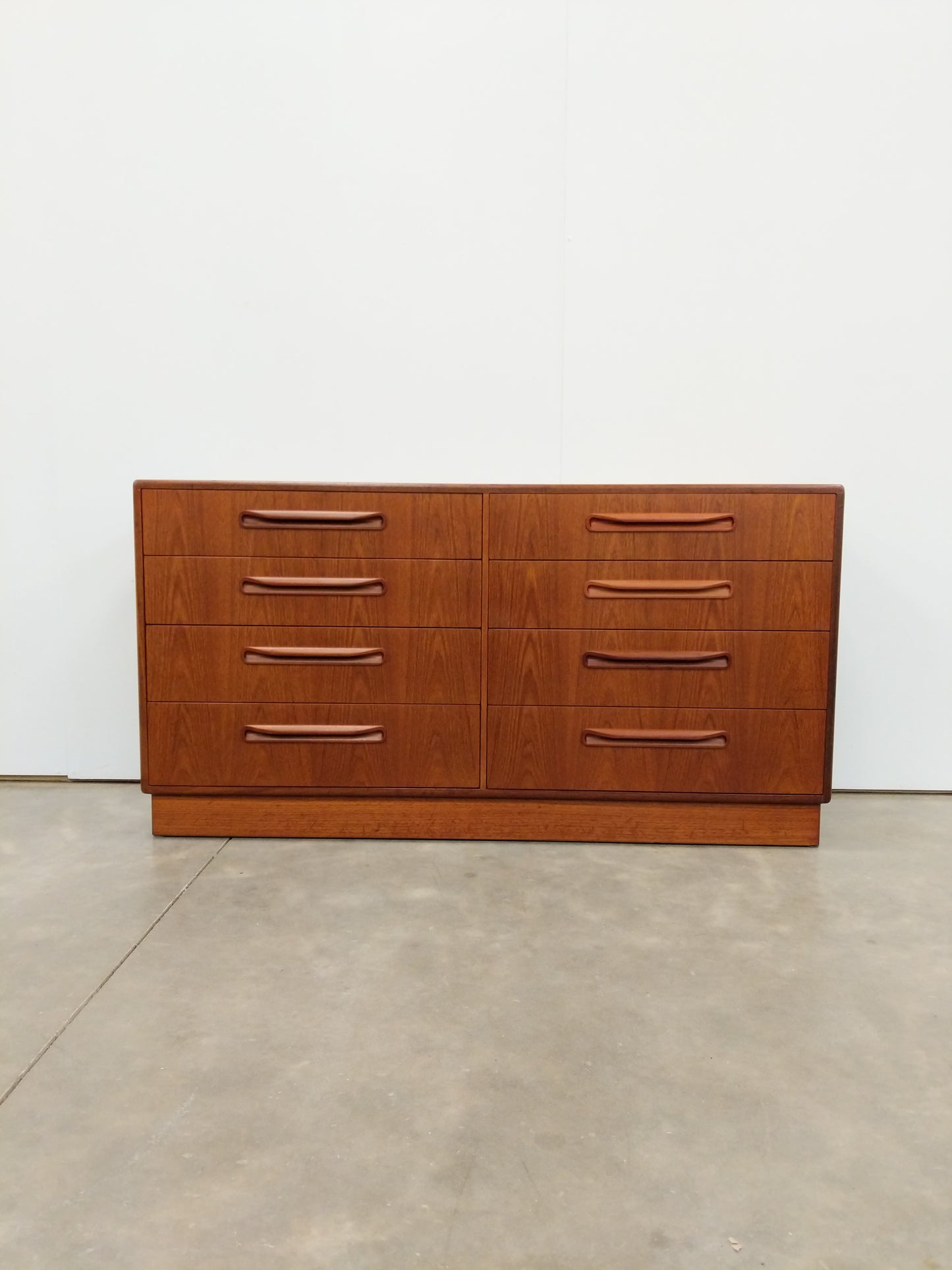 Vintage Mid Century Modern Teak Dresser by G Plan