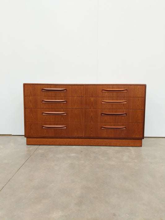 Vintage Mid Century Modern Teak Dresser by G Plan