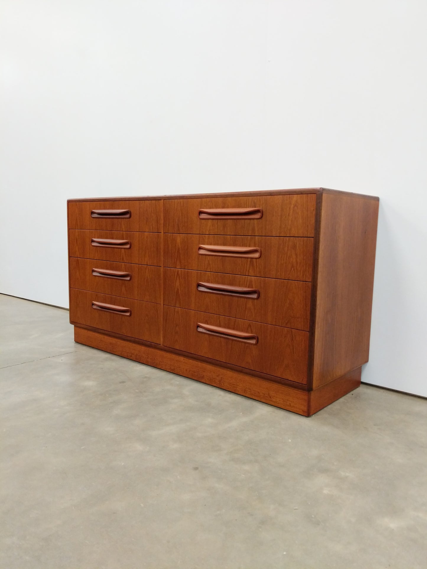 Vintage Mid Century Modern Teak Dresser by G Plan