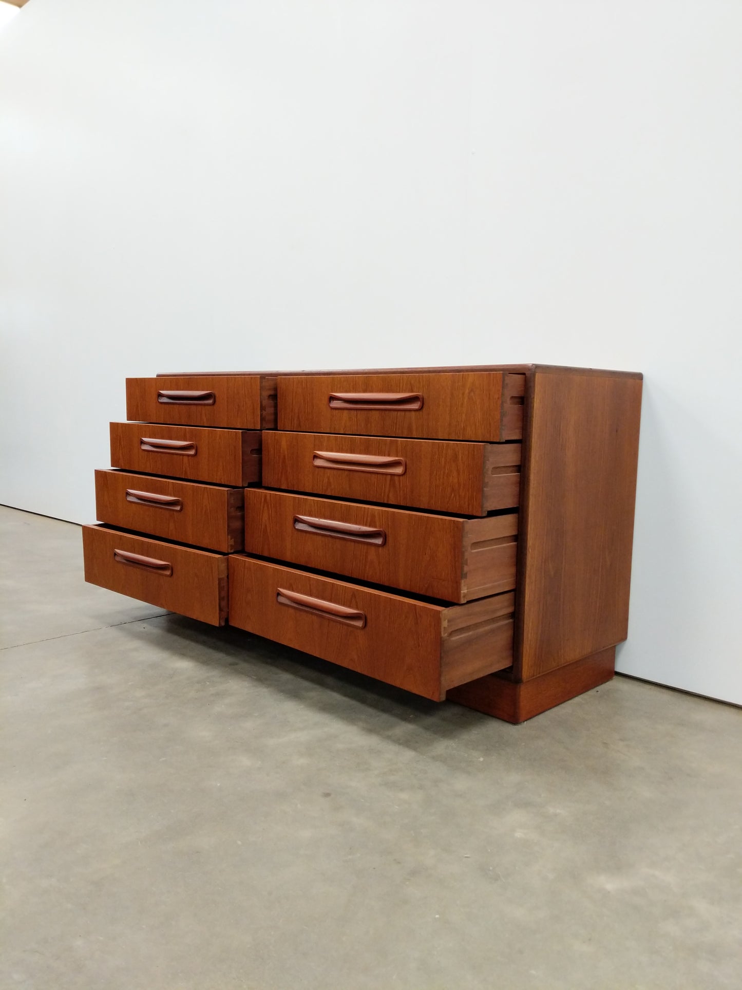 Vintage Mid Century Modern Teak Dresser by G Plan